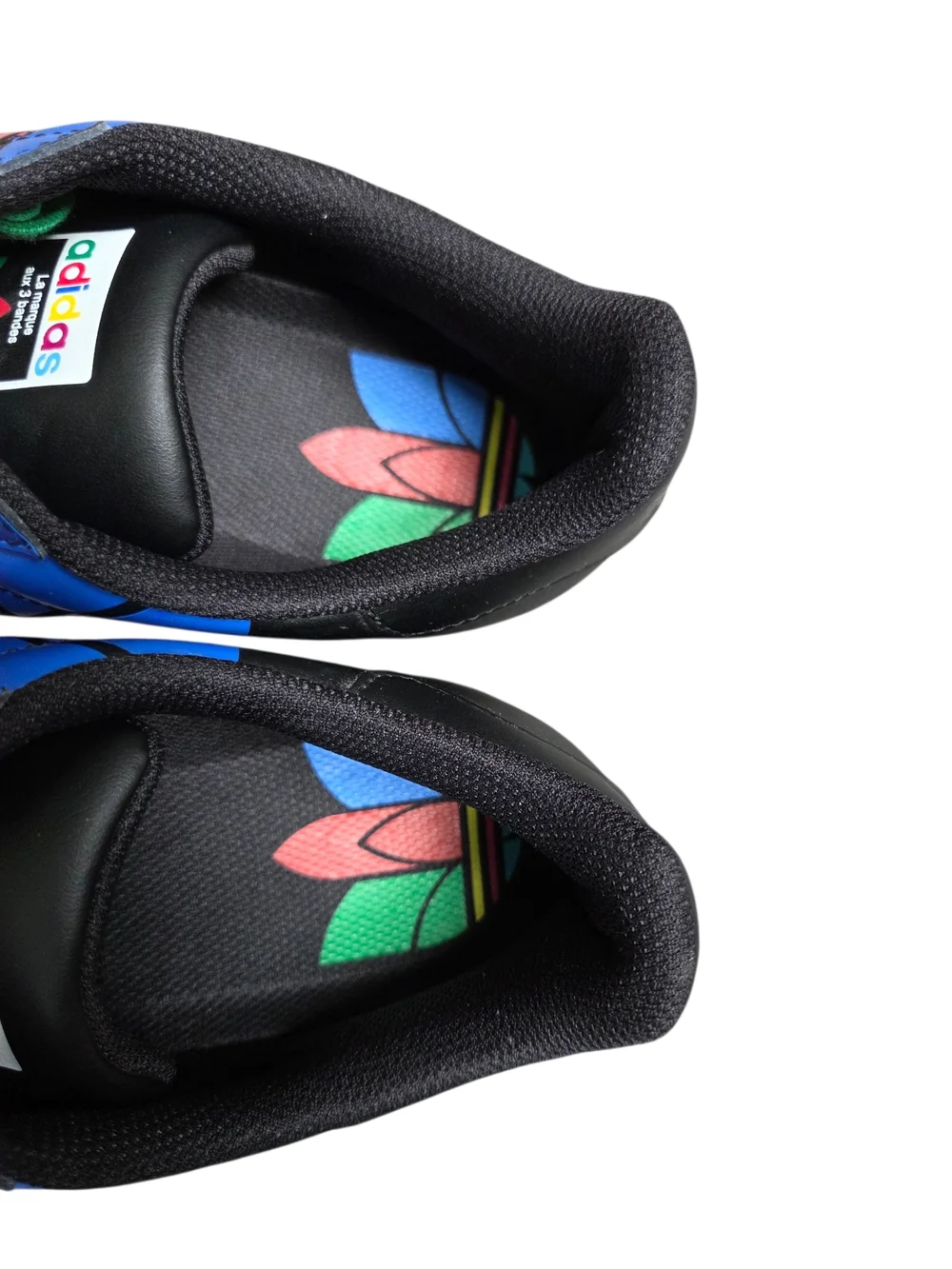 Adidas Superstar Pure Colorful Trefoil Men’s Black Sneakers 8